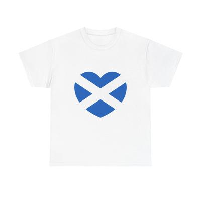 Heart Flag of Scotland - T-Shirt