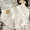 Baby Cotton Lingerie Pure Cotton Underwear Women's Knickers Antibacterial White Triangle Panties