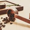 Black Walnut Coffee Scoop Wooden Coffee Measuring Spoon Scoop for Coffee Beans Sugar Spice Powder Spoon Kitchen Measuring Tools