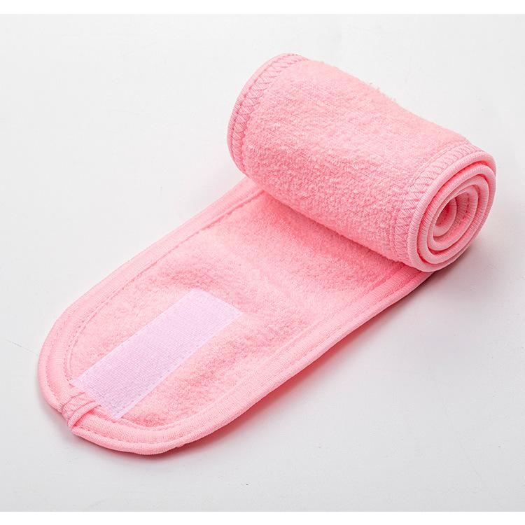 Towel Head Sweat Hairband Head Wrap Non-slip Stretchable Washable Headband Hair Band for Sports Face Wash Makeup