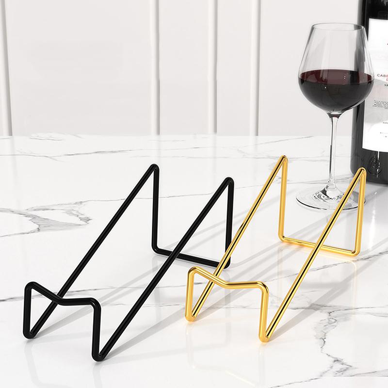1 шт. Подставка для винных бутылок, настольная подставка для демонстрации винных бутылок, стойка для хранения вина, простое украшение для дома