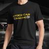 Stock Car Racing Yellow Logo Distressed Logo Active T-Shirt Funny Size S To 5XL