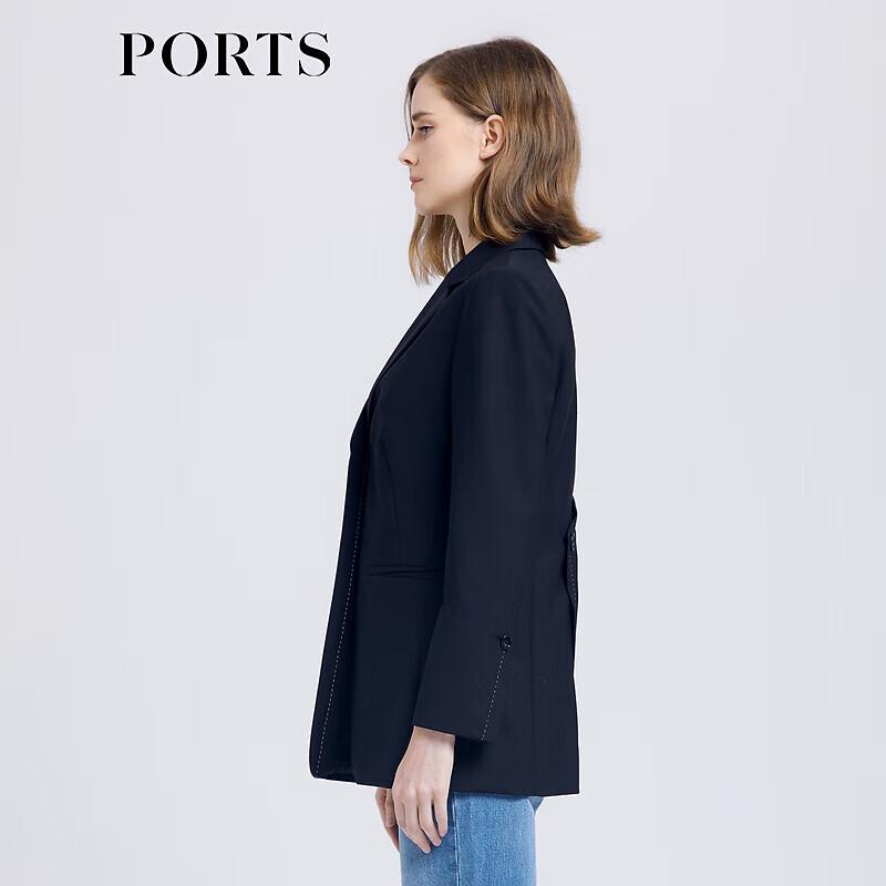 PORTS Women's Irregular Layered Blazer