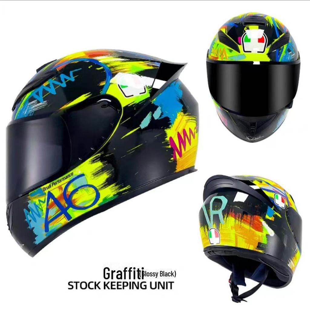 Unisex Retro Full-Coverage Motorcycle Helmet – All-Season Warmth & Safety for Street and Electric Vehicles