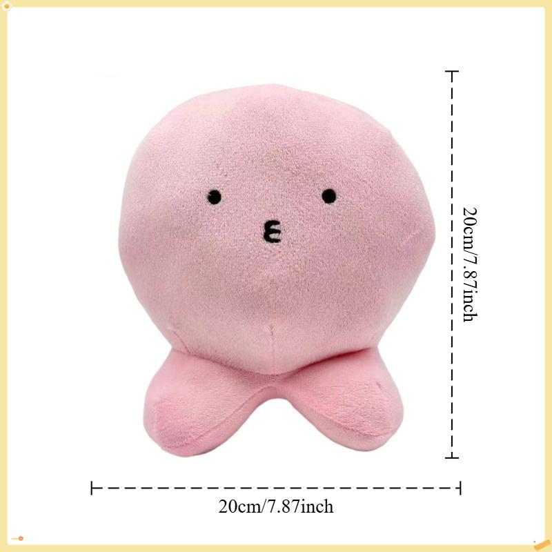 New Pink Takopi Plush Toy Kawaii Pink Octopus Plush Toys Cute Animals Stuffed Dolls Plushie Spring Birthday Gifts