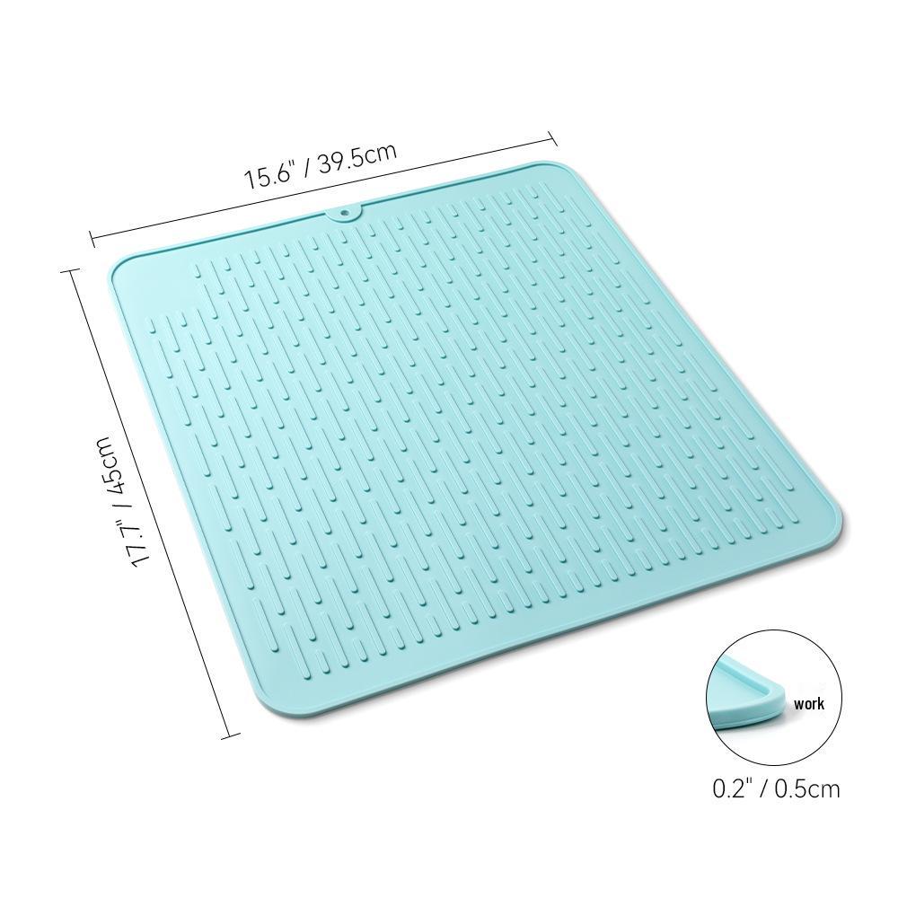 Силиконовый термостойкий противоскользящий коврик на кухонную столешницу
