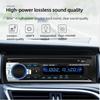 Автомобильный радиоприемник 1 din стерео мультимедиа MP3-плеер цифровой Bluetooth FM ISO вход питания Aux USB Bluetooth универсальный автомагнитола