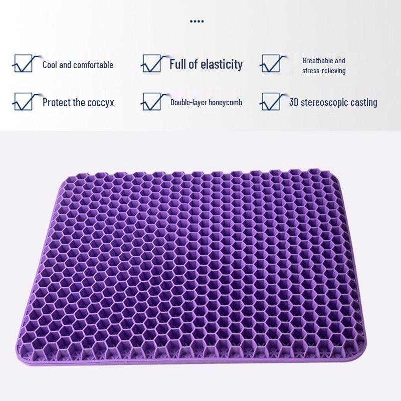 Дышащая сотовая ледяная подушка: Прохладный комфорт для долгого сидения