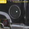 For Hummer H2 2003 2004 2005 2006 2007 Accessories Carbon Fiber Car Exterior Tank Cover Surround Trim Sticker Red Black