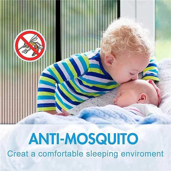 Tool-free Magnetic Door Mosquito Net Summer Anti Bug Fly Door Curtains Mesh Automatic Closing Door Screen Magic Mesh Kitchen Screen