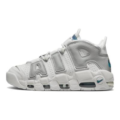 Женские винтажные баскетбольные кроссовки Air More Uptempo 'Metallic Teal' DR7854-100