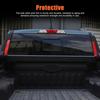 Reflective Red Rear Window Spoiler Pillar Cover Trim For Ford Maverick 22-25