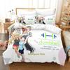 How Heavy Are the Dumbbells You Lift Bedding Set Single Twin Full Queen King Size Bed Set Adult Kid Bedroom Duvetcover Set Anime