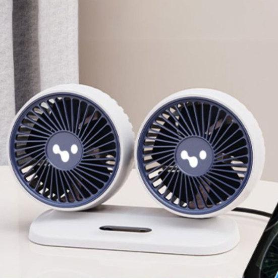 Удобный автомобильный охлаждающий вентилятор с 10 лезвиями, регулируемое тепловыделение