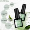 Набор гель-лаков PHOENIXY с лампой для ногтей 20 шт., верхний слой геля, базовый слой, набор для маникюра в подарок для женщин и девочек