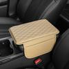 Автомобильный подлокотник, 2 коврика с сумками для хранения, толстая губка из искусственной кожи с эффектом памяти