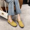 Leisure Mesh Single Shoes for Women In Autumn 2024 New Cloth Shoes Fashion Single Shoes One Step Flat Shoes Zapatillas De Mujer