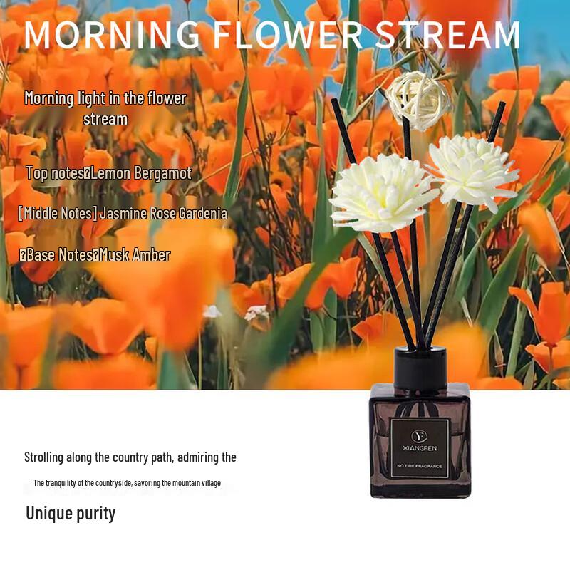 Miao Yijia Sola Flower Square Bottle Reed Diffuser