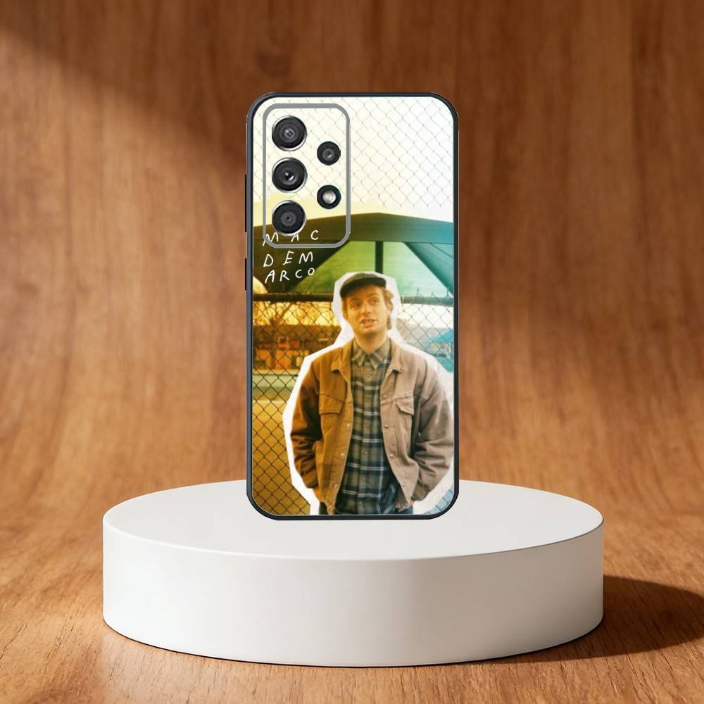 Mac D-DeMarco Singer Phone Case For Samsung S25,S24,S21,S22,S23,S30,Ultra,S20,Plus,Fe,Note,10,9,5G Black Cover