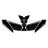For KAWASAKI ZX4R 4RR Fuel Tank Protection Stickers Kits Of Motorcycle Accessories Gas Fuel Pad Decoration Refit Decals