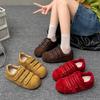 Ugly Cute Big Head Velcro Single Shoes Women's Autumn New Inner Height Increase Retro Versatile German Training Shoes Casual Board Shoes