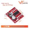 Dual H-Bridge DC Motor Driver Module with PWM Speed Control, Forward/Reverse - Mini Alternative To L298N for 2-Channel Motors