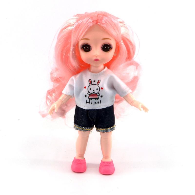 Кукла 16 см, повседневная одежда принцессы, аксессуары для костюма