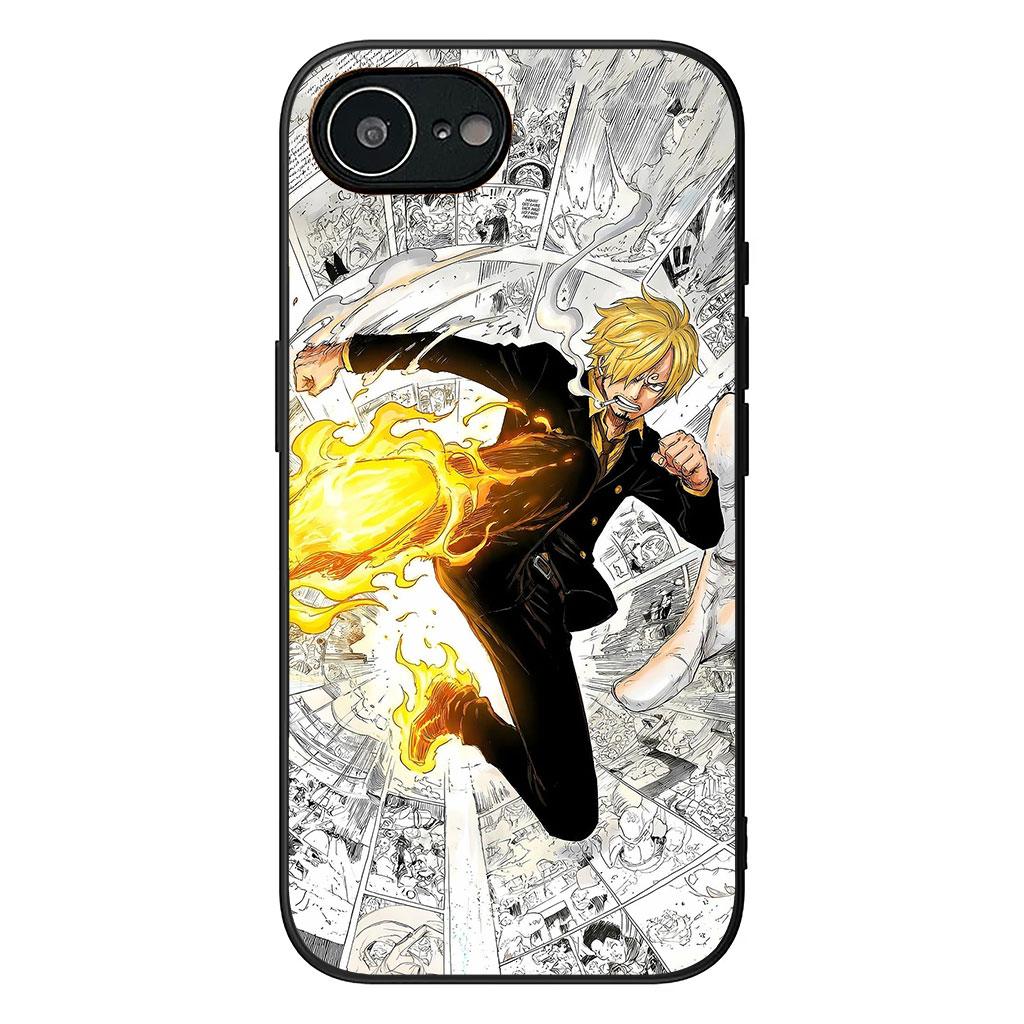 Luffy One Pieces Roronoa Zoro Sanji Phone Cover for Samsung Galaxy S22 S21 S20 Fe Ultra S9 Plus + A13 A22 M21 M31 M55 M15 Case