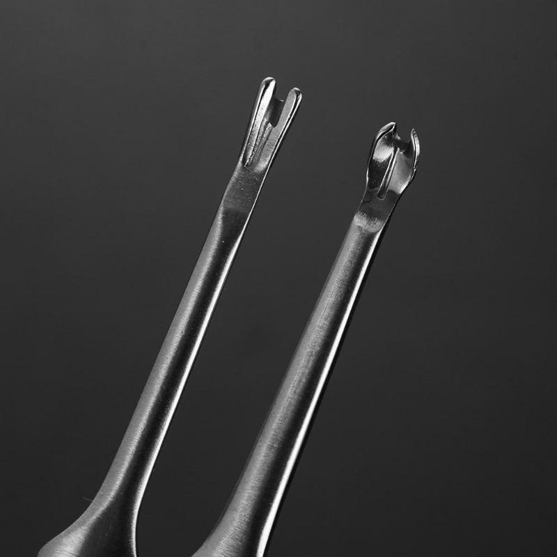 4 шт. Набор инструментов для пробивки отверстий в коже с U-образным и V-образным стежком, ручная работа, набор инструментов для пробивки кромок и обработки кожи