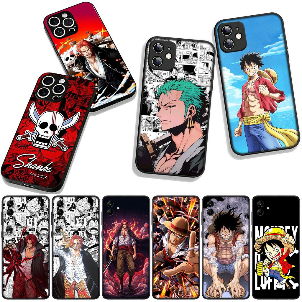Чехол для Apple iPhone 16 15 14 Plus 13 12 Mini 17 Pro Max + ProMax 16E Air Чехол для телефона Shanks Luffy One Roronoa Zoro Piece