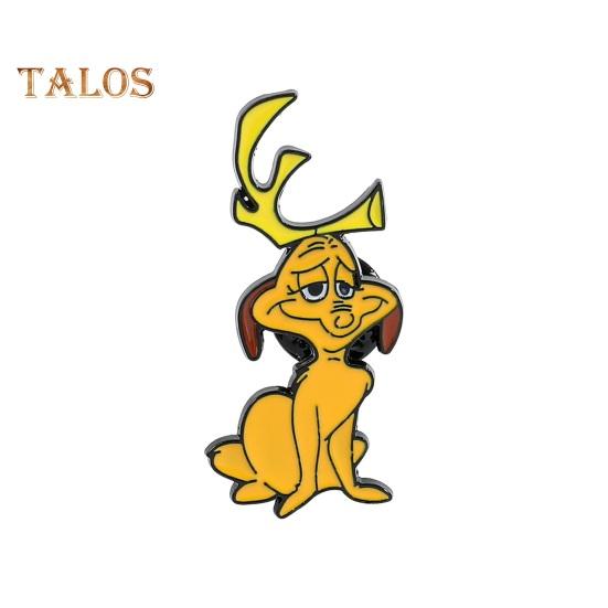 Рождественская брошь в форме мультяшной фигуры, противоскользящая, полированная, для новогодней вечеринки, пальто, воротник, сумка, шарф, шляпа, украшение, прищепка, одежда, ювелирные изделия