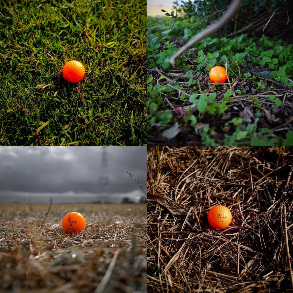 Мяч для гольфа Trust Aurora Crystal Urethane Reactive Core, 4 дюжины, Aurora Orange — уникальный, привлекательный, летящий, прямой, останавливающий, с чехлом, из 3 частей (Тур