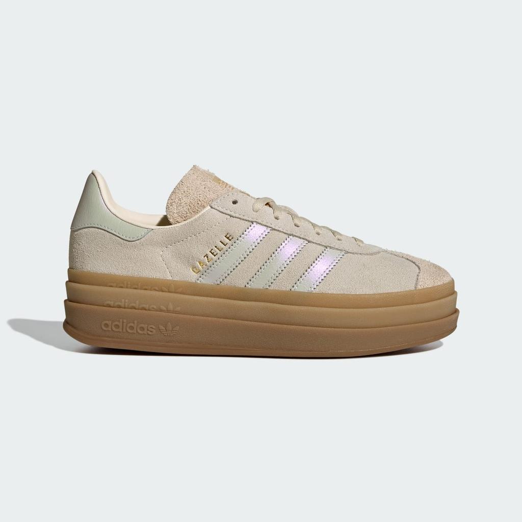 adidas GAZELLE BOLD W EXCLUSIVE for SNIDEL IH6782 Unisex Originals Sneakers Grey One / Cream White / Cream White