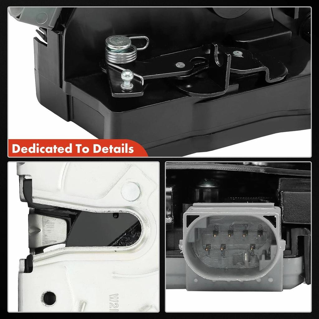 Передний левый замок двери защелка фиксатор привод 51218402537 для BMW X5 E53 00-06