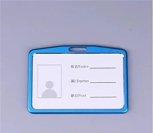 Выдвижной держатель для бейджа студента, чехол-держатель для ID-карты, ремешки для бейджа медсестры, модный набор металлических держателей для карт для женщин и мужчин