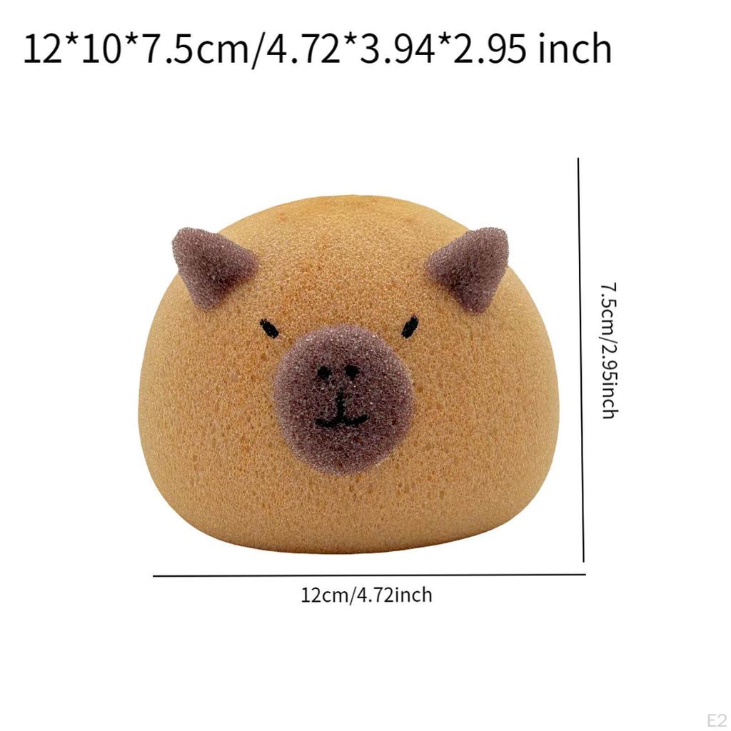 Губка для ванны Capybara Ball Многоцелевая моющая губка для мытья волос и пузырей Baby Shower
