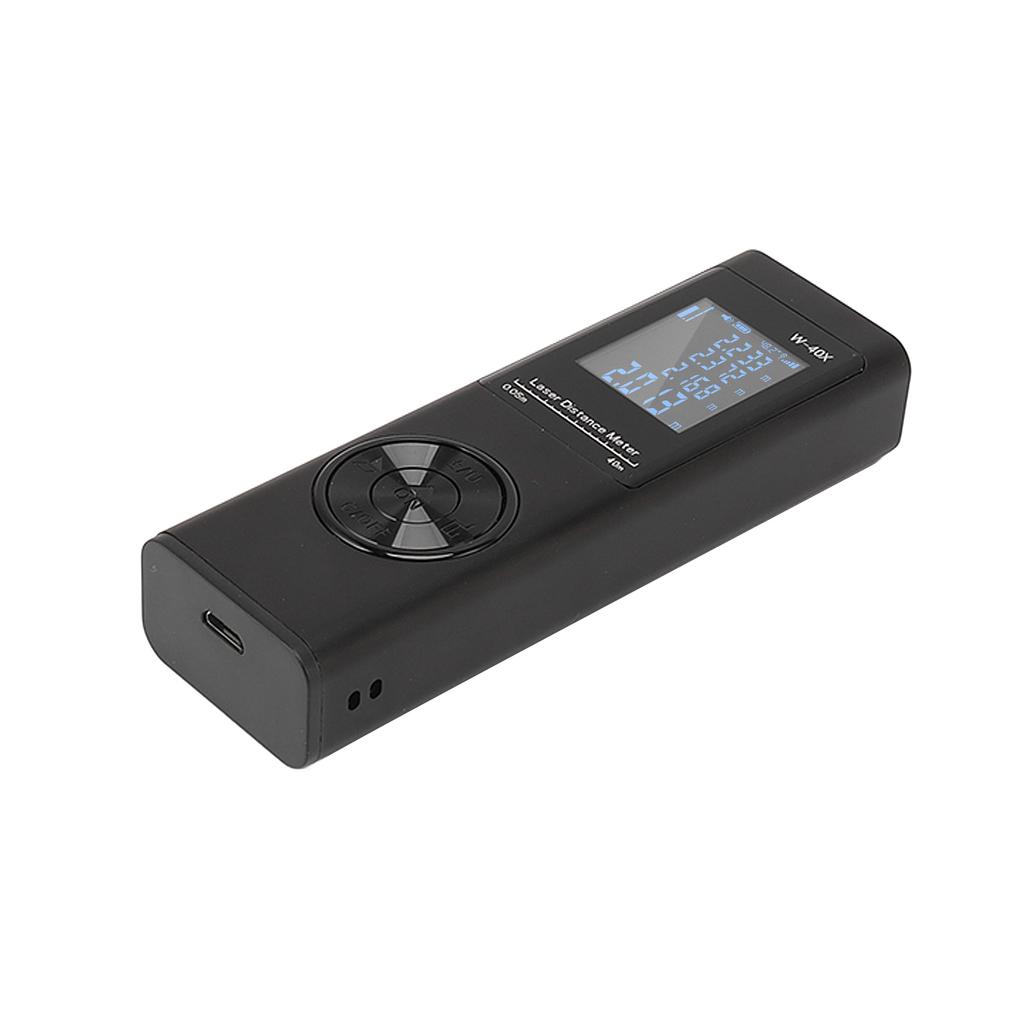 Laser Distance Meter High Accuracy Rechargeable 131ft Handheld Rangefinder with Electronic Level