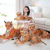 30-120 см гигантская имитация льва колли Peluche Toys милая настоящая лесная плюшевая подушка для детей и мальчиков хороший подарок на день рождения