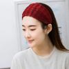 Элегантная однотонная повязка на голову в корейском стиле, женская повязка для волос, подарок для мамы с зубчатым обручем для волос