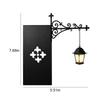 Library Lantern-Decorative Bookshelf Lighting, Mini Bookshelf Lamp Slide Between Book, Vintage LED Book Nook Light Room Ornament