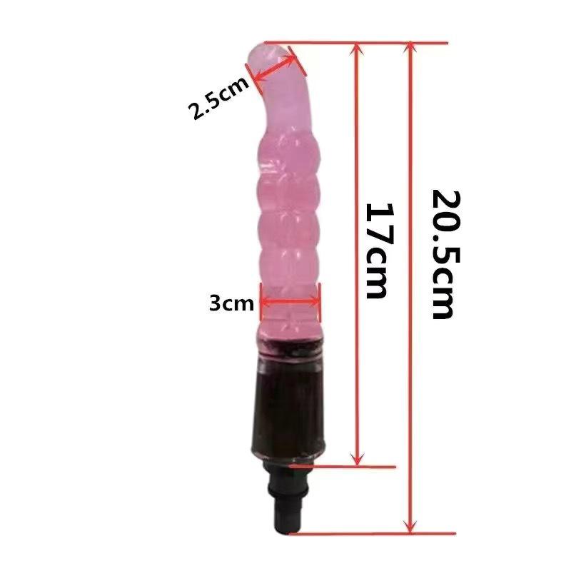 Fascial Gun Dildo Head Vibrator for Erotic Simulation (18~19mm)