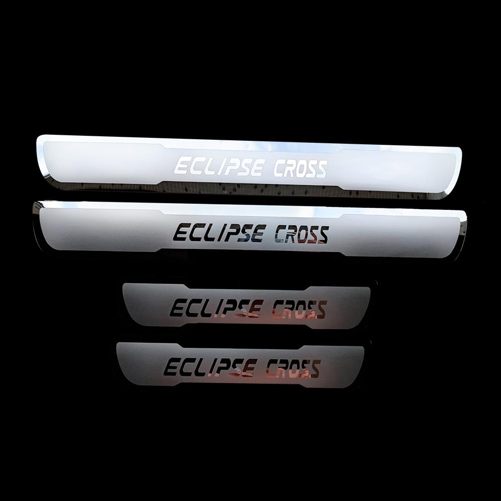 Для Mitsubishi Eclipse Cross дверной порог протектор накладка автомобильные аксессуары педаль Стайлинг защитная наклейка