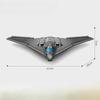 США H-20 Stealth стратегический бомбардировщик истребитель модель строительные блоки технический сержант боевой самолет MOC кирпичи игрушки подарок