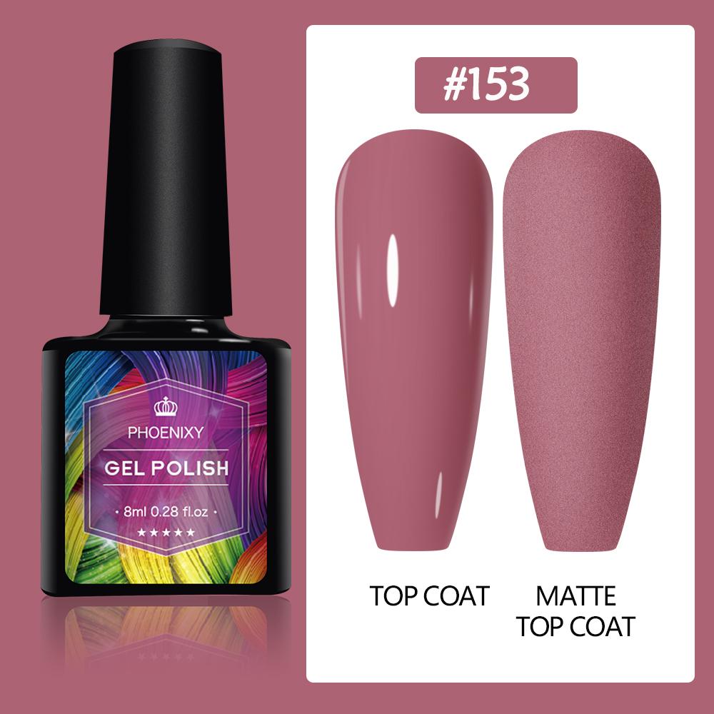 PHOENIXY 82 шт., 8 мл гель-лак для ногтей, УФ-гель для ногтей, стартовый набор, замачиваемый гель-лак, гель-лак для ногтей, дизайн ногтей, маникюр, салон «сделай сам», дома