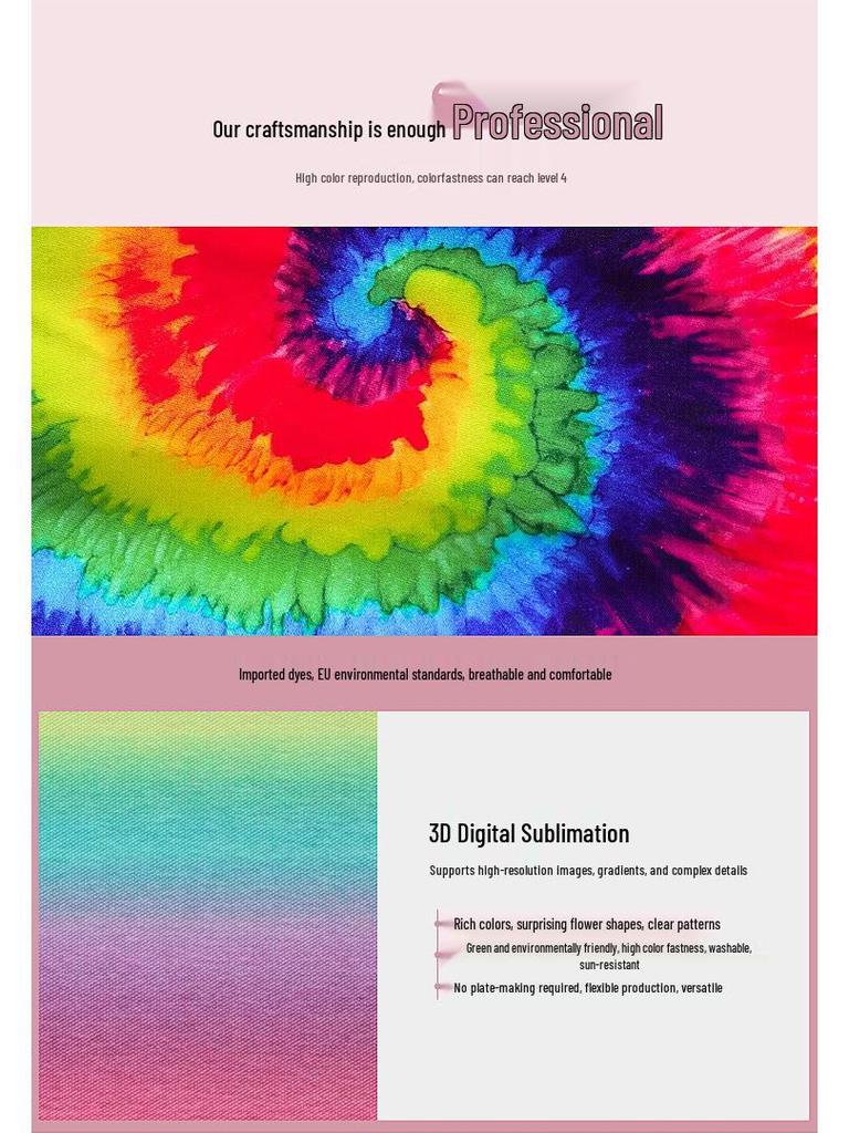 Women's 3D Digital Print Shirt - European & American Trend, Spring/Autumn 2025