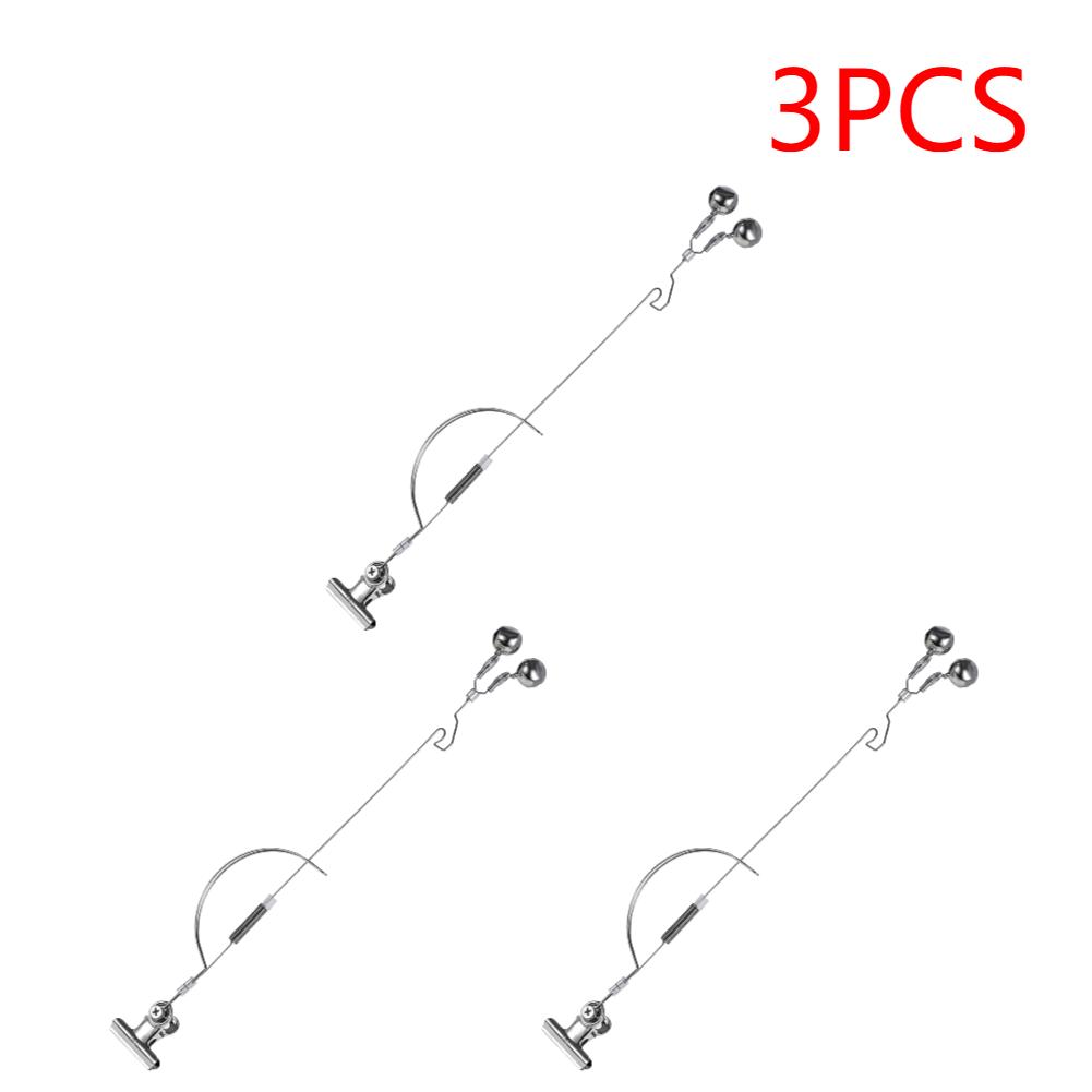 Сигнализатор поклевки для удочки, сигнализатор поклевки, нержавеющая сталь, сигнализационные колокольчики для ночной рыбалки, карповая снасть, антикоррозийное, антиржавое рыболовное оборудование