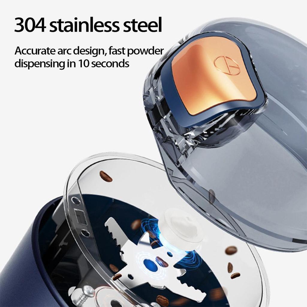 Электрическая кофемолка и зерномолка из нержавеющей стали для дома