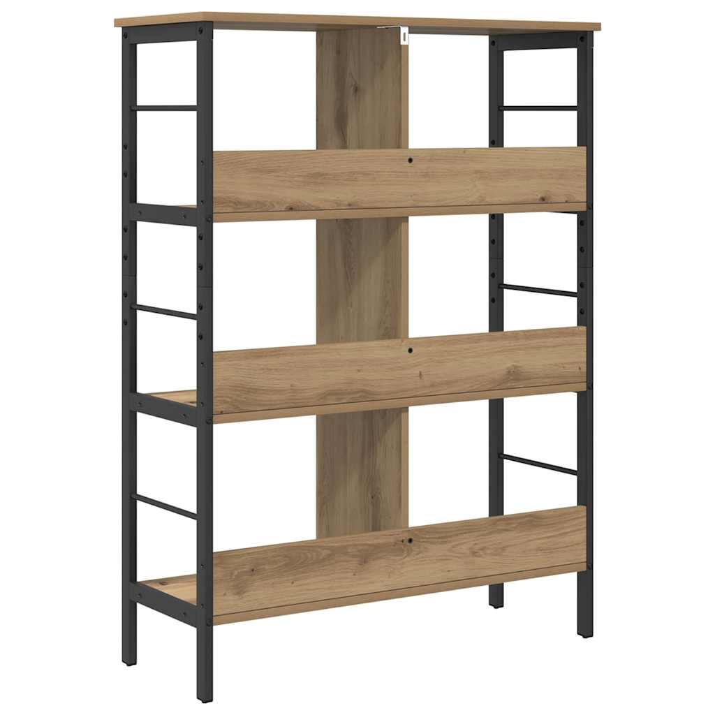 Мастерская дубовая книжная полка 82 x 32 x 112 см Древесно-стружечная плита