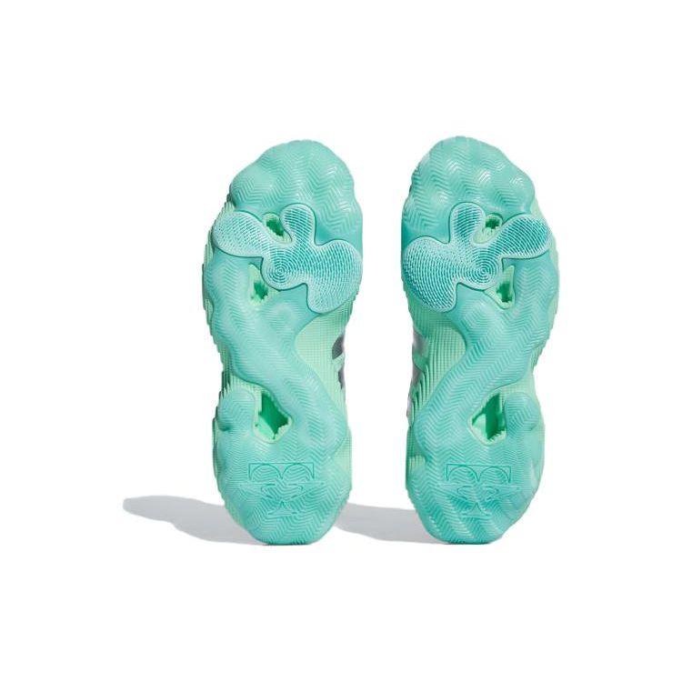 Adidas Кроссовки унисекс Trae Young 3 Jade Green Pulse-Mint Silver-Metallic IF5591