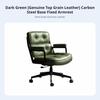 Highrear managerial Chair Ergonomic Design Highrear Rolling Chair Padded Armrests Easy to Crecline for Professionals, Working